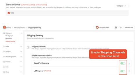 how to use pluxee in shopee|Setting shipping channels .
